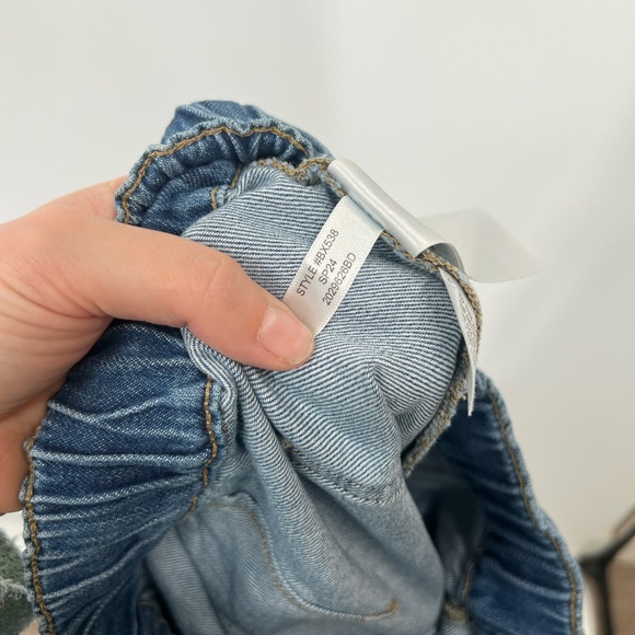 J. Crew Factory Denim Drawstring Pants High Rise - Picture 8 of 8